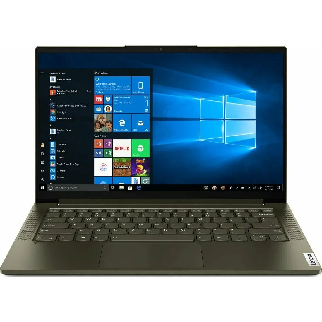 Ноутбук Lenovo Yoga Slim 7i 14IIL05 82A100H7RU