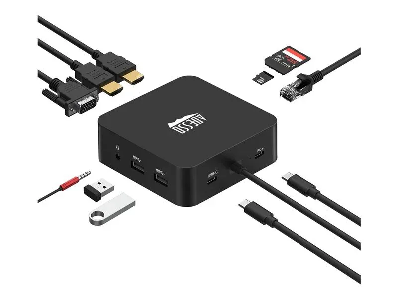 Adesso 78545100 док-станция USB-C 11-in-1 (ЛЕНОВО) Adesso 78545100 док-станция USB-C 11-in-1 (ЛЕНОВО)